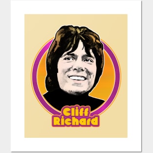 Cliff Richard /// 1970s Style Fan Design Posters and Art